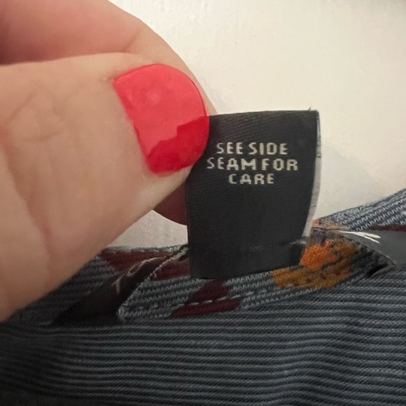 Toad&Co Blue Floral Midi Dress size 1X (M100) - Picture 4 of 12